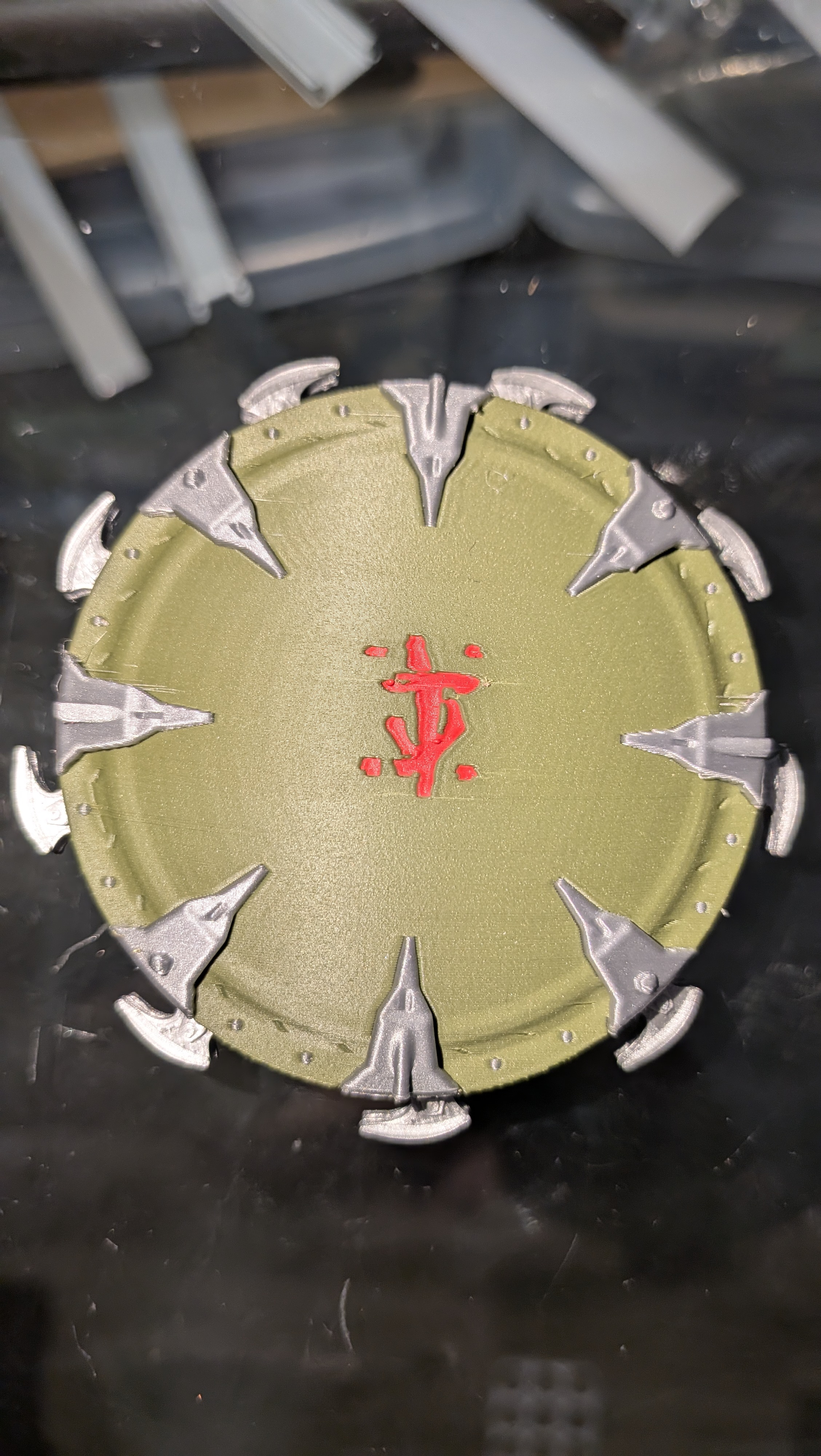 Miniatura 4 do modelo 3D 毁灭战士 可旋转盾据 Doom - The Dark Ages