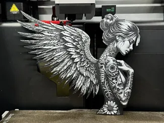 Hueforge Angel