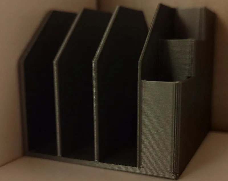 Vertical Desk and Document Organizer and Holder