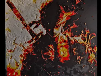 Roronoa Zoro Fire
