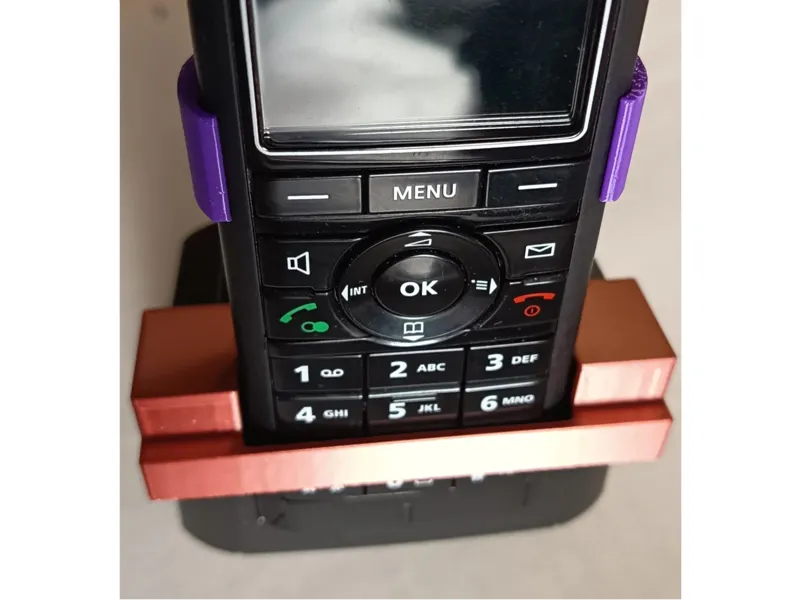 AVM FritzFon C5 clip, charger cover, magnetic base