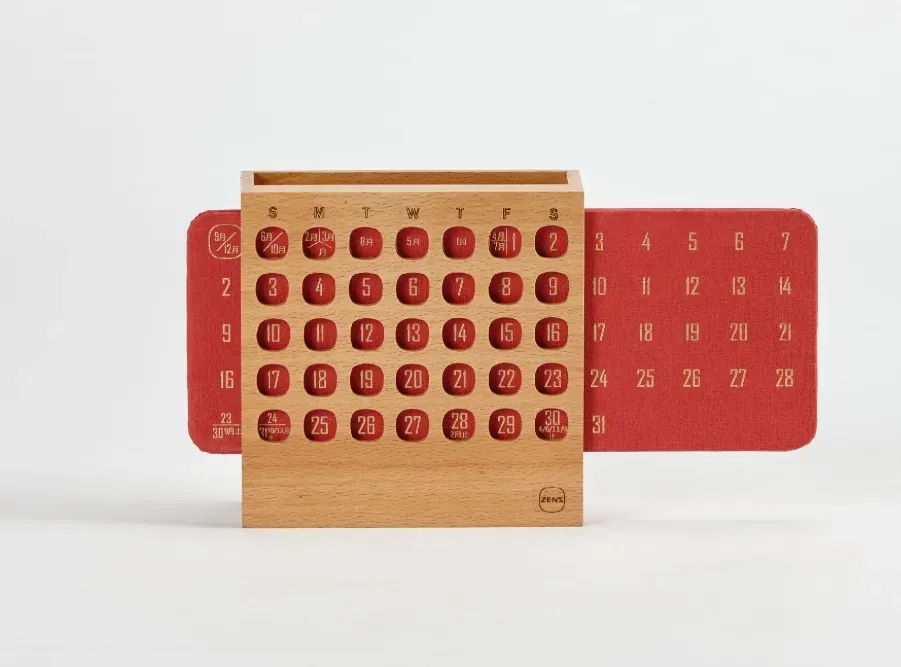 Good Rack Calendar Year of the Snake Desktop Calendar Rack and Organizer by 啊浪 - MakerWorld
