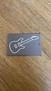 Electric guitar icon 0.2mm layer, 2 walls, 15% infill