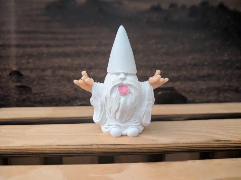Cat Metal Gnome