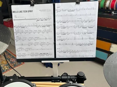 E-drum Sheet Music Stand
