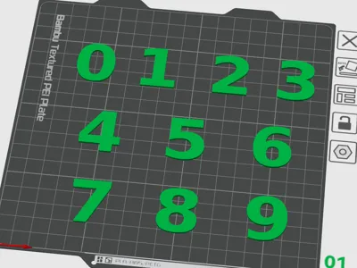 Numbers 0-9