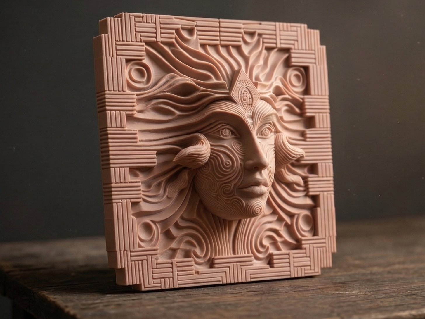 Aetheria: The Weaver of Dreams Wall Relief