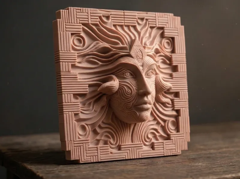 Aetheria: The Weaver of Dreams Wall Relief