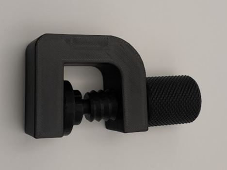 1 Inch C-Clamp, Textured knob