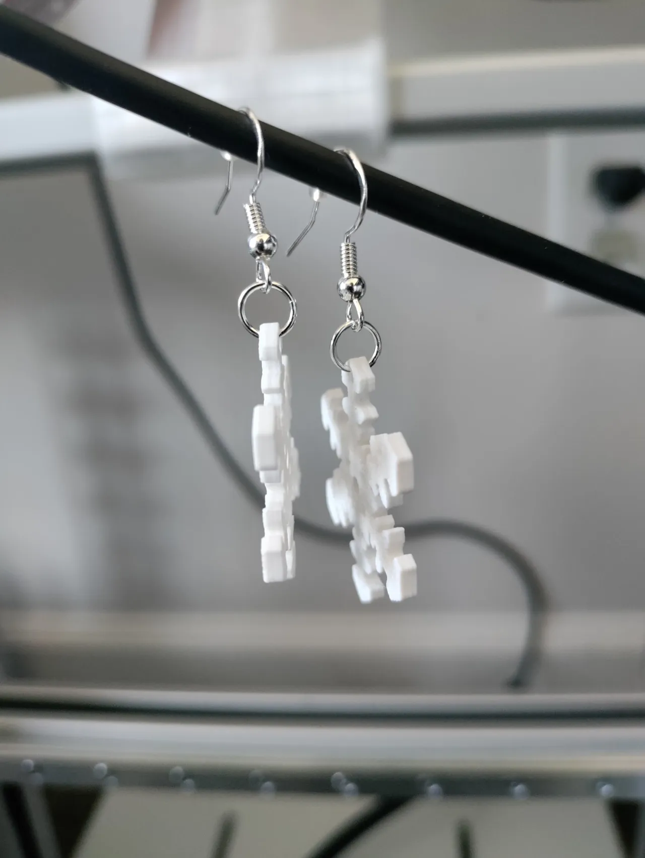Snowflake Earrings view 3