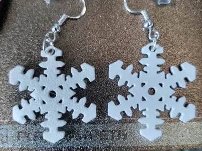 Snowflake Earrings