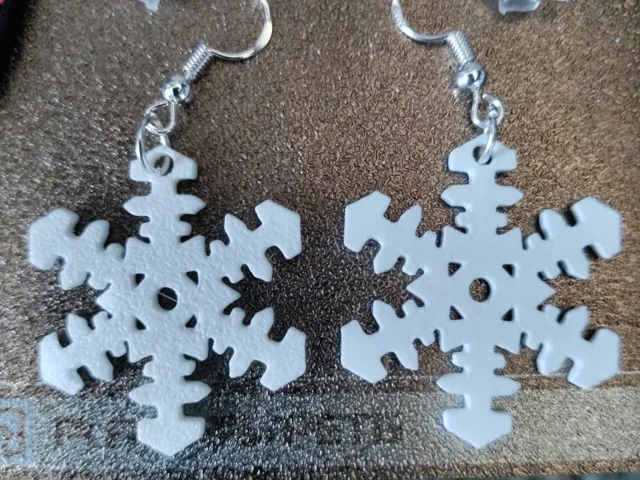 Snowflake Earrings