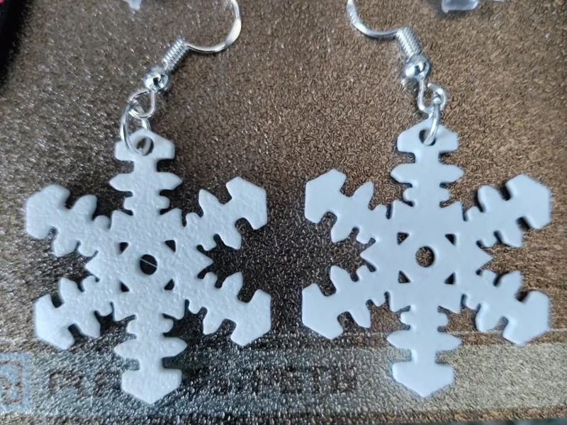 Snowflake Earrings