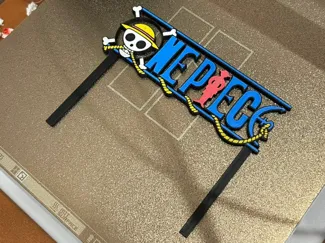 Topo de Bolo One Piece