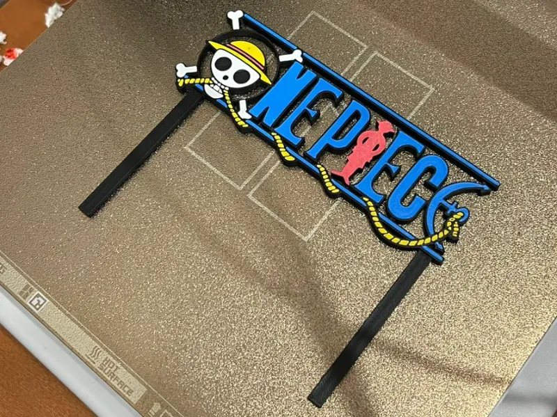 Topo de Bolo One Piece