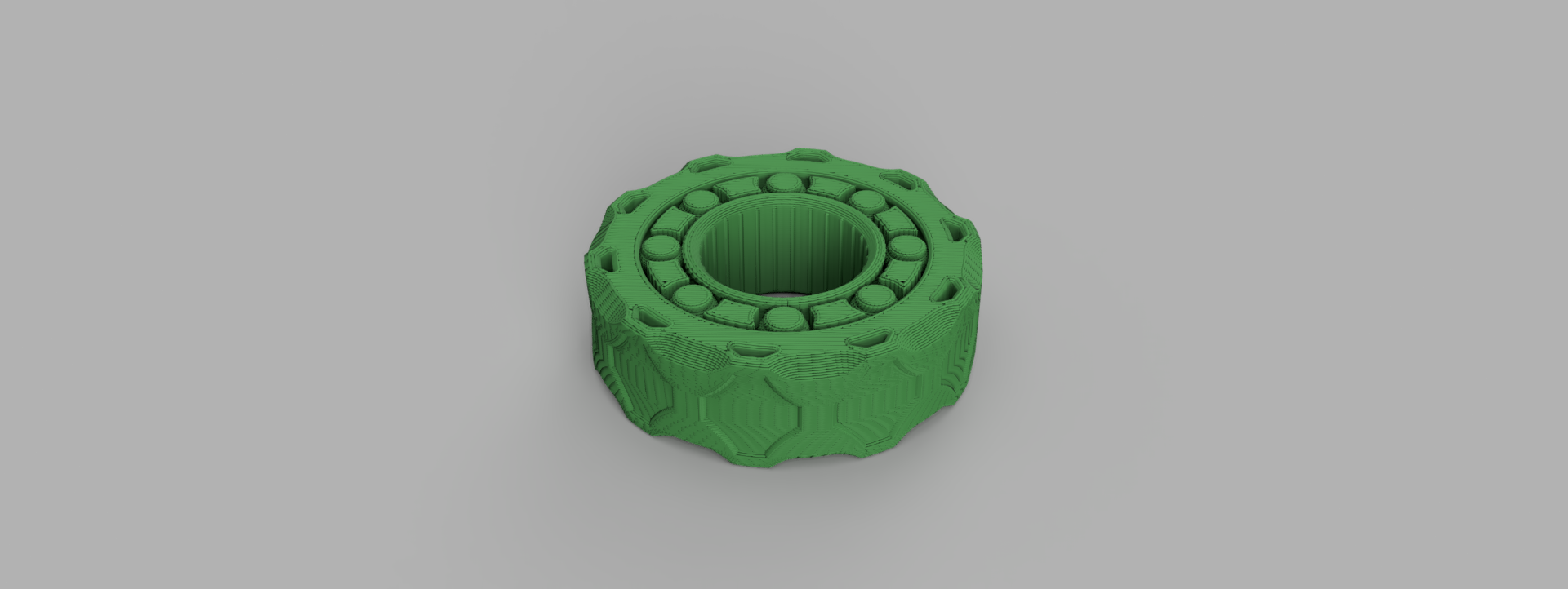 Miniatura 2 do modelo 3D Ultimate Bearing Fidget Spinner (Print in Place)