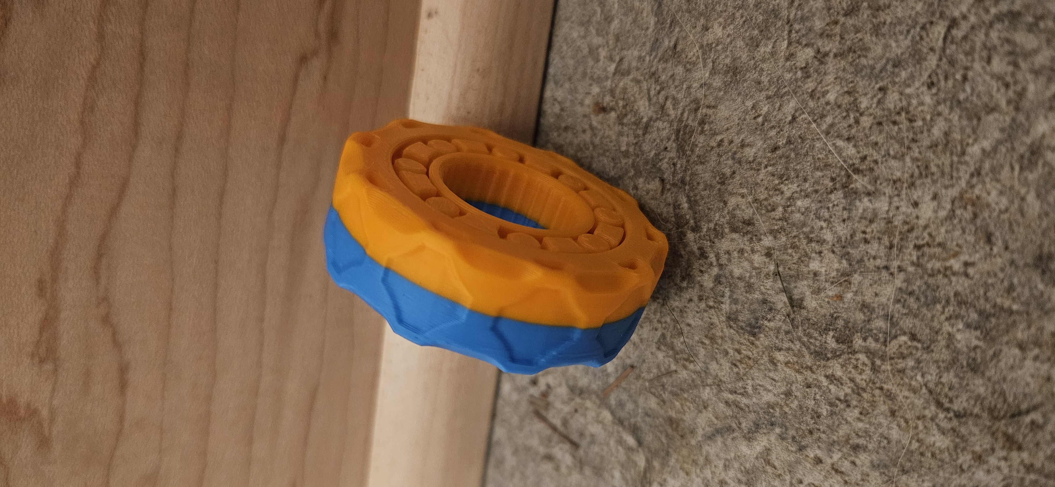 Miniatura 5 do modelo 3D Ultimate Bearing Fidget Spinner (Print in Place)