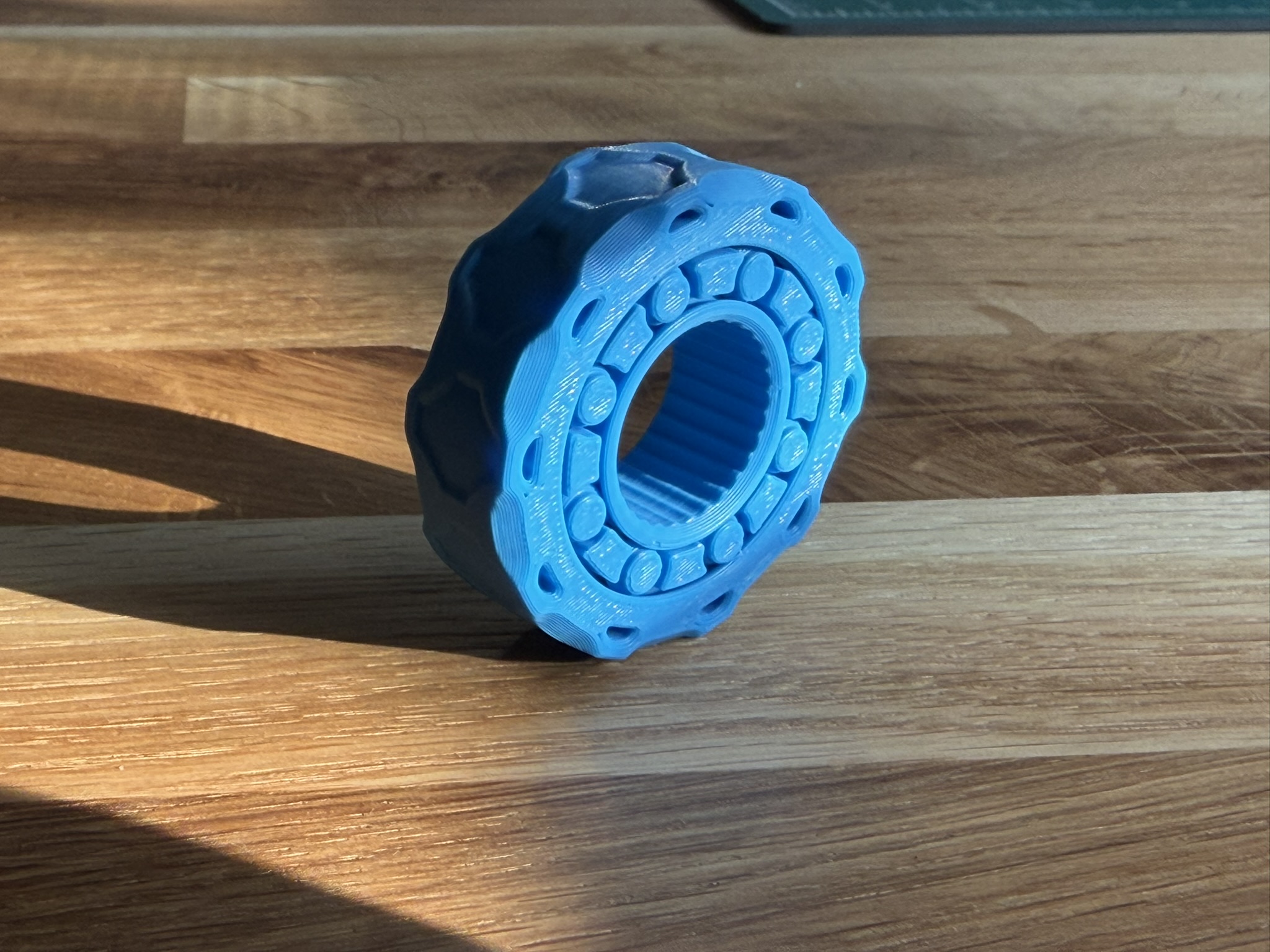 Miniatura 6 do modelo 3D Ultimate Bearing Fidget Spinner (Print in Place)