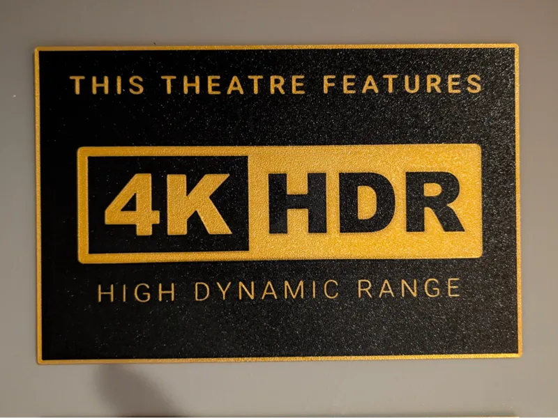 Panel Home cinema 4k HDR