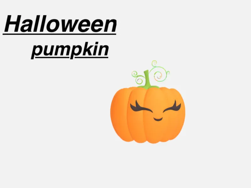 Halloween pumpkin