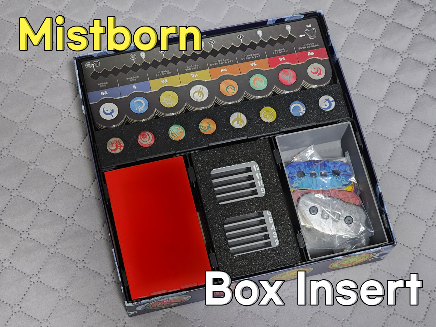 Mistborn (Board game) insert