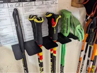 Holder for 4 ski poles