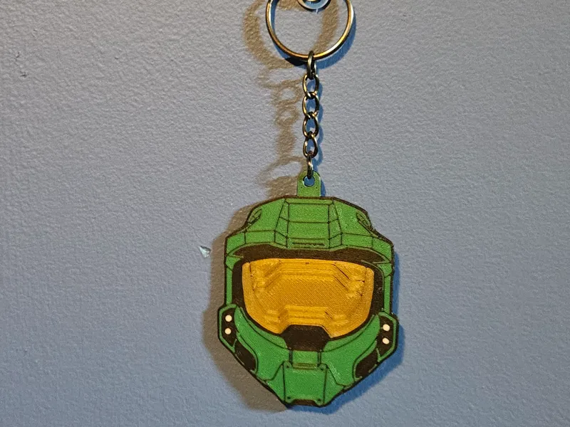 Master Chief Helmet Keychain