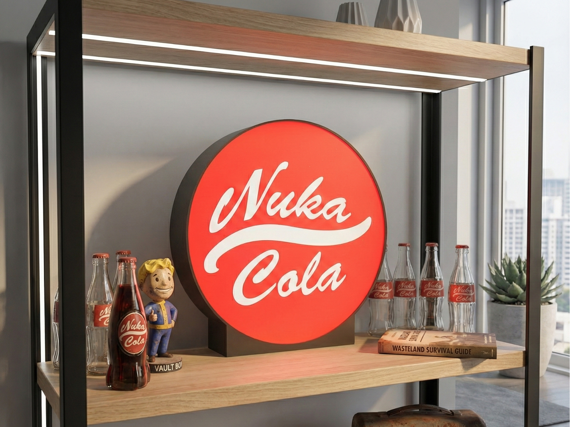 Cartel luminoso Nuka Cola Fallout