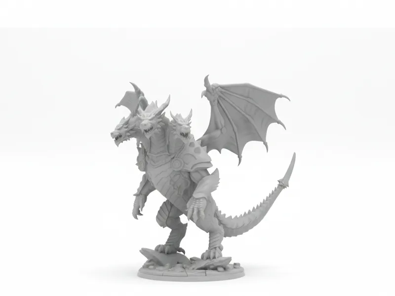 The Dragon Hydra– Ultra-Detailed Tabletop