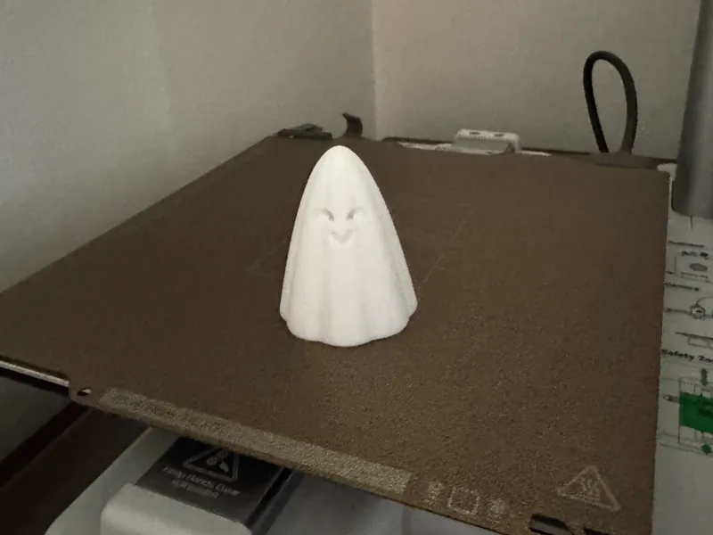Cute happy ghost mini Halloween decoration