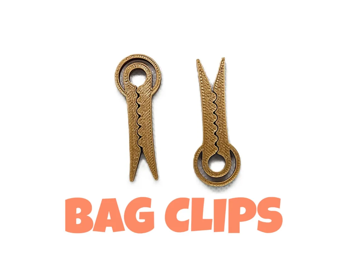 Bag Clips for Sealing Bags - Free 3D Print Model - MakerWorld