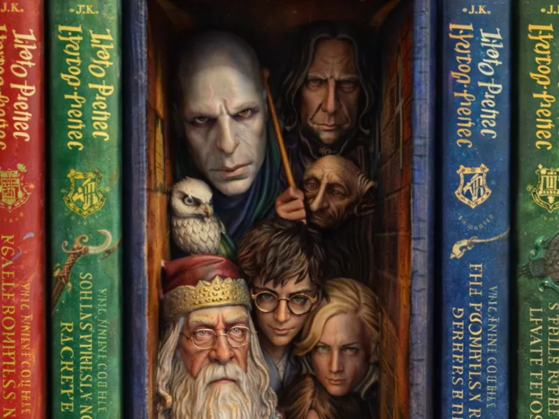 Harry Potter Book Nook