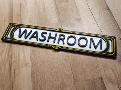 Door sign customizable