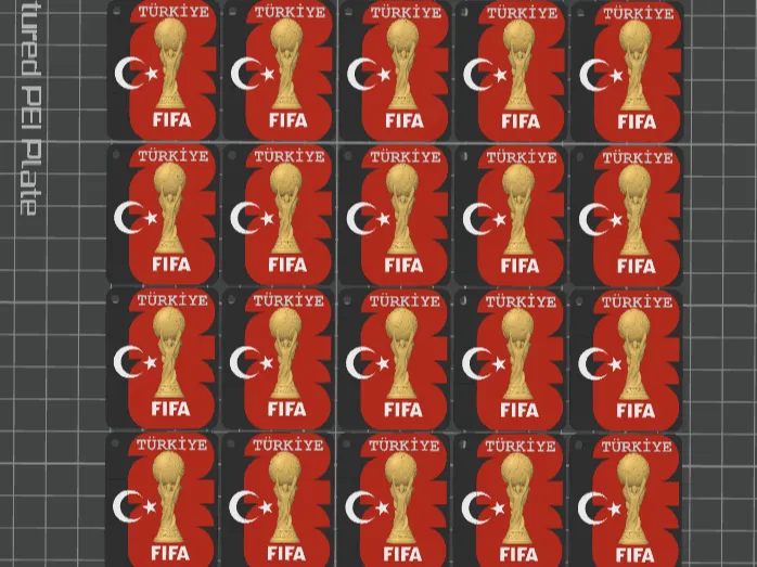 Türkiye FIFA CUP Anahtarlık