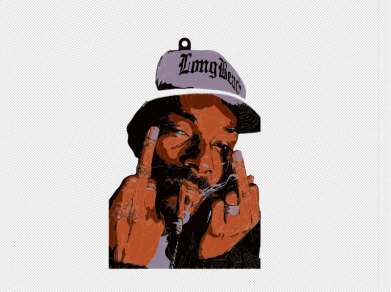 Snoop Dog Keychain