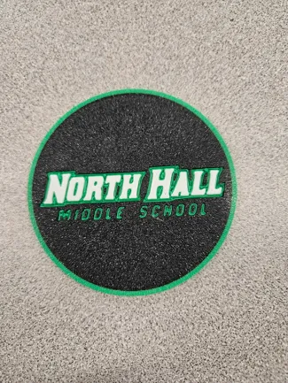 North Hall Middle School coaster