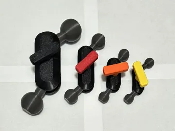 Adaptador: 17mm, 20mm, 25mm, 38mm double ball assortment — vista de referencia 5