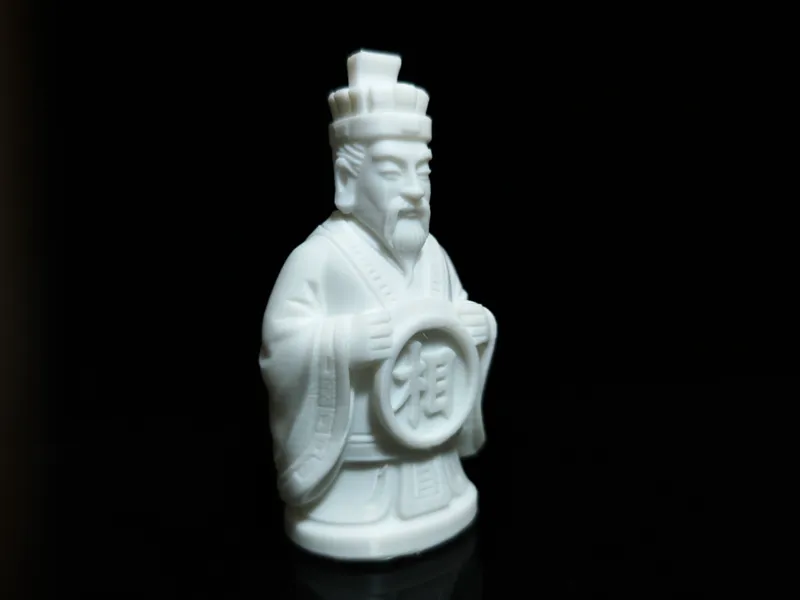 Imitation Ivory 3D Chinese Chess Pieces