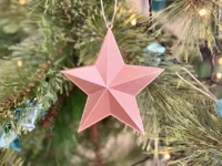 Étoile décorative à plat — photo 1