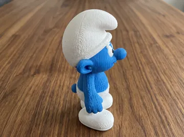 Figura decorativa: Knitted Smurf Figure | The Smurfs — vista de referencia 3