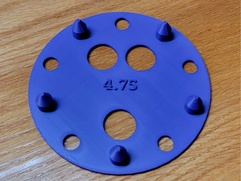 Wheel Bolt Pattern Check Tool 5 x 4.75"