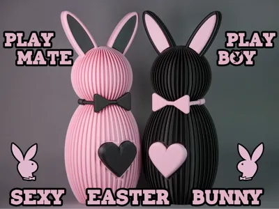 PLAYBOY BUNNY - Sexy Easter Bunny - color customs