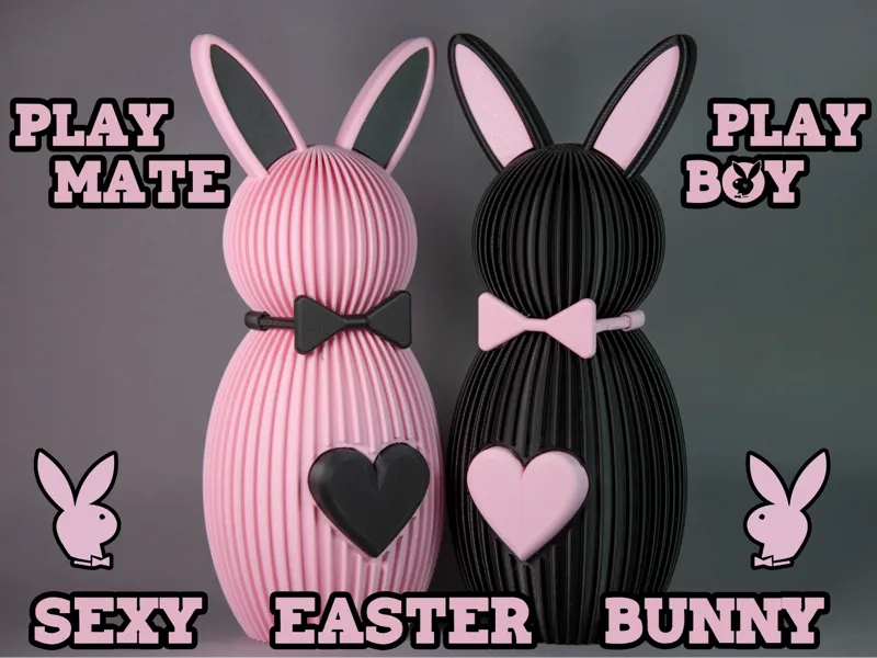 PLAYBOY BUNNY - Sexy Easter Bunny - color customs