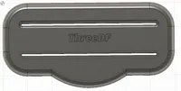 0.2mm layer, 4 walls, 15%, V0.1, With extra arc,3 size