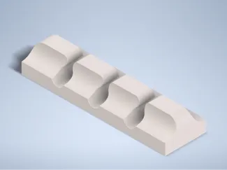 Desk cable organizer/holder 