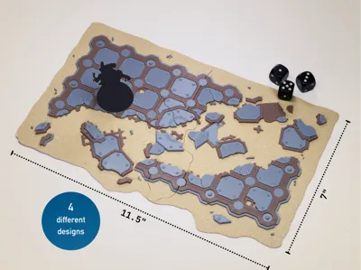 40K 11th Edition Footprint - Large Rectangle