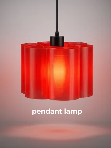 Dije o accesorio de collar: Petal Pendant Lamp Shade — vista de referencia 2