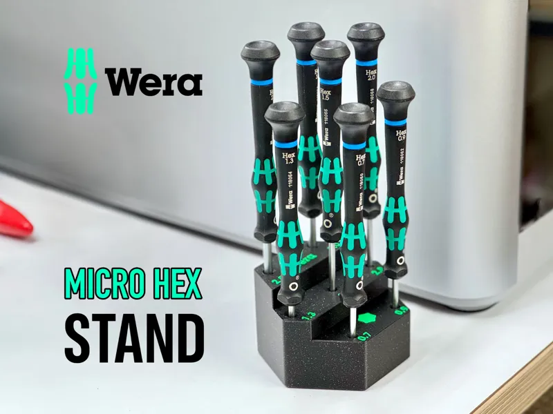 Wera Hex Plus Micro driver set Stand