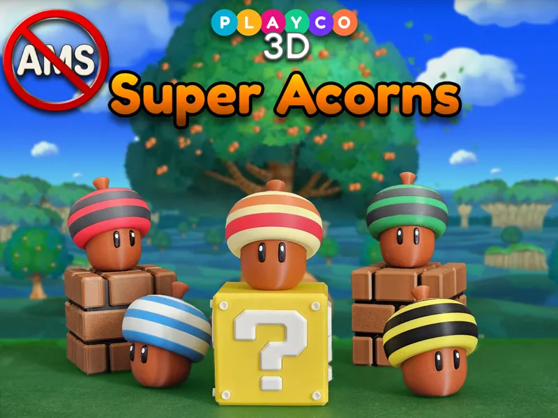 Super Acorn from Mario Bros. - Multi-Part