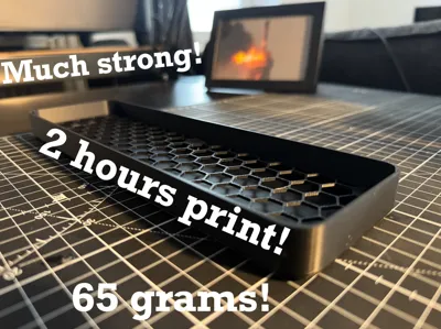 Lean Sponge Holder - Parametric - 65g - 2h print